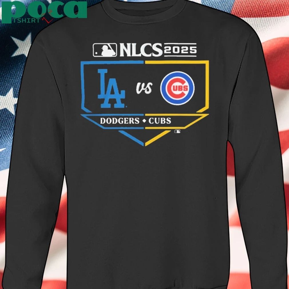 Los Angeles Dodgers Vs Chicago Cubs 2025 NLCS Matchup T-Shirt