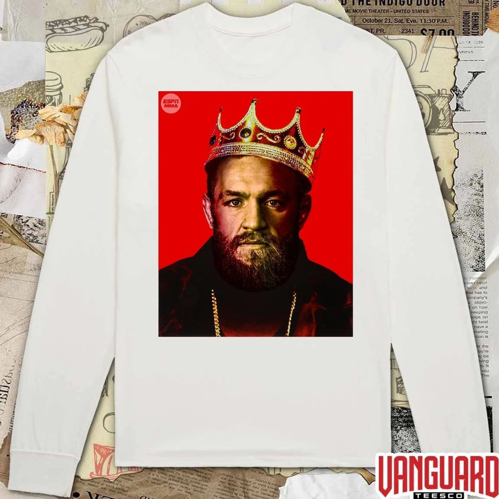 UFC The Notorious Conor McGregor The King Is Back Poster t-shirt