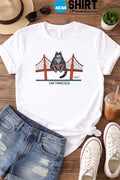 Project Hail Mary 2026 Ryan Gosling B Kliban Cat San Francisco Golden Gate T-Shirt