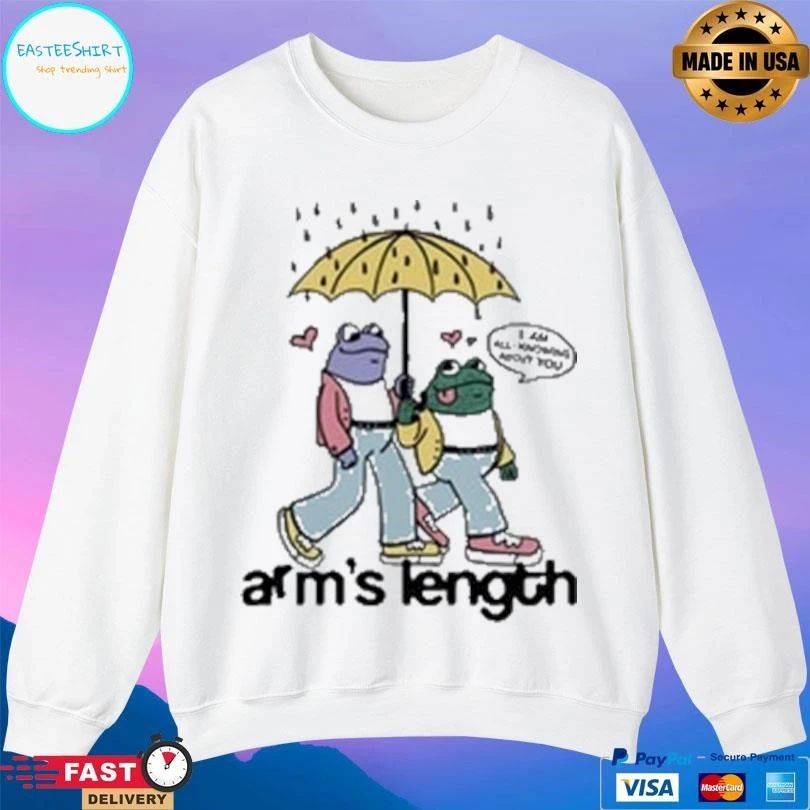 Arm’s Length Frog And Toad T-shirts