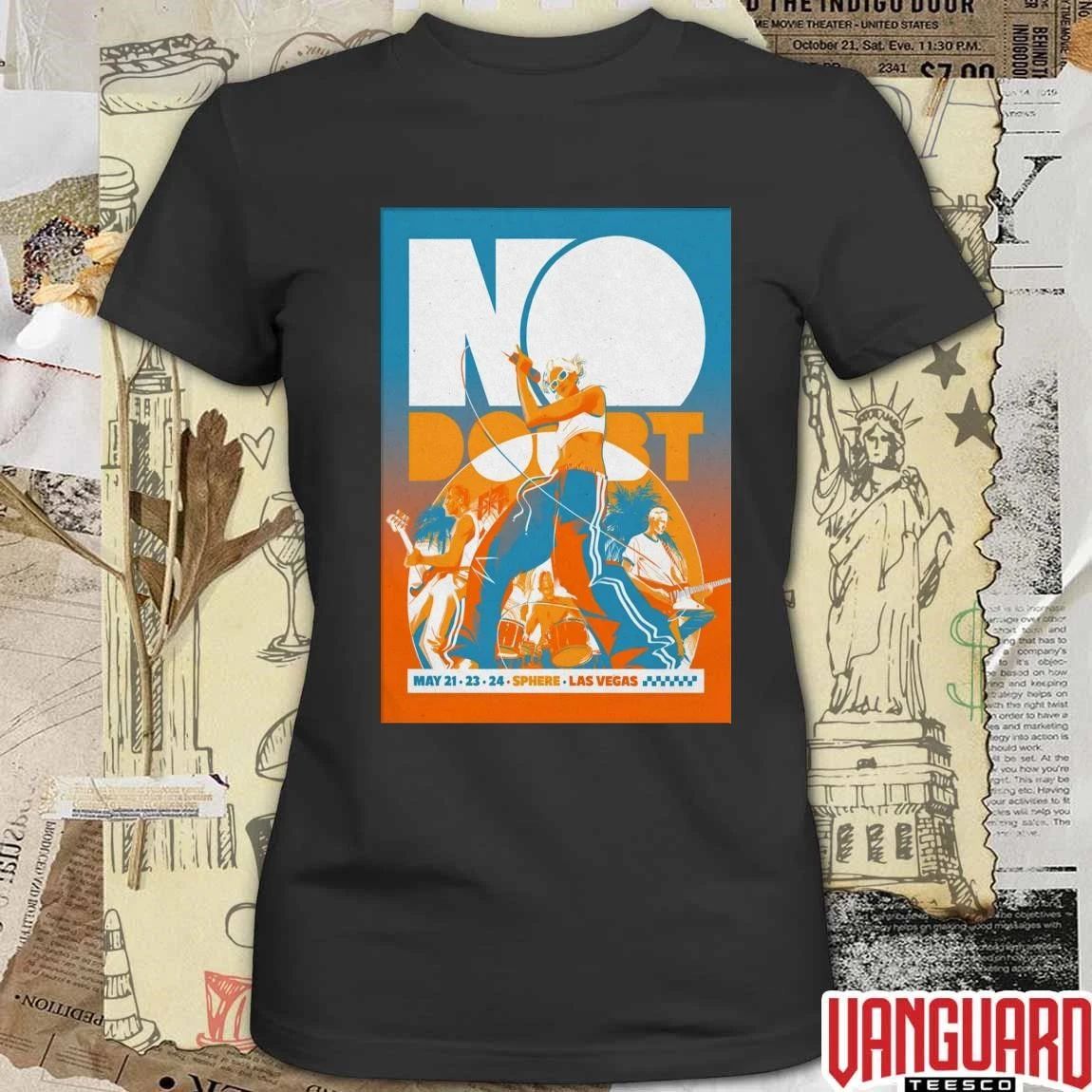 No Doubt May 21-24 2026 Sphere Las Vegas Event Poster t-shirt