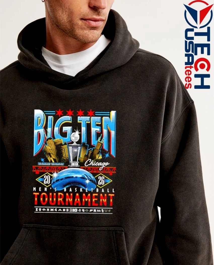 Big Ten 2026 Men’s Basketball Tournament vintage shirt by bigtenstore