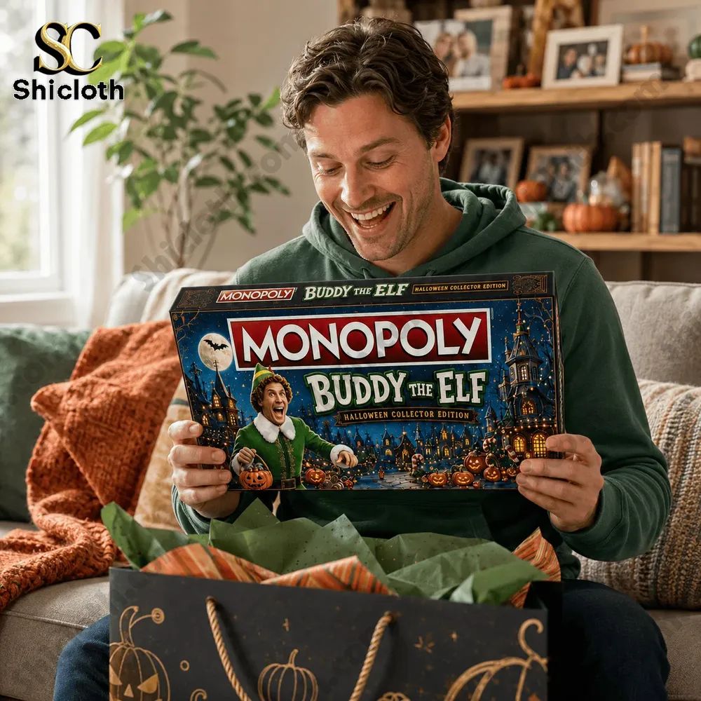 Buddy the Elf Collector’s Edition Monopoly Board Game