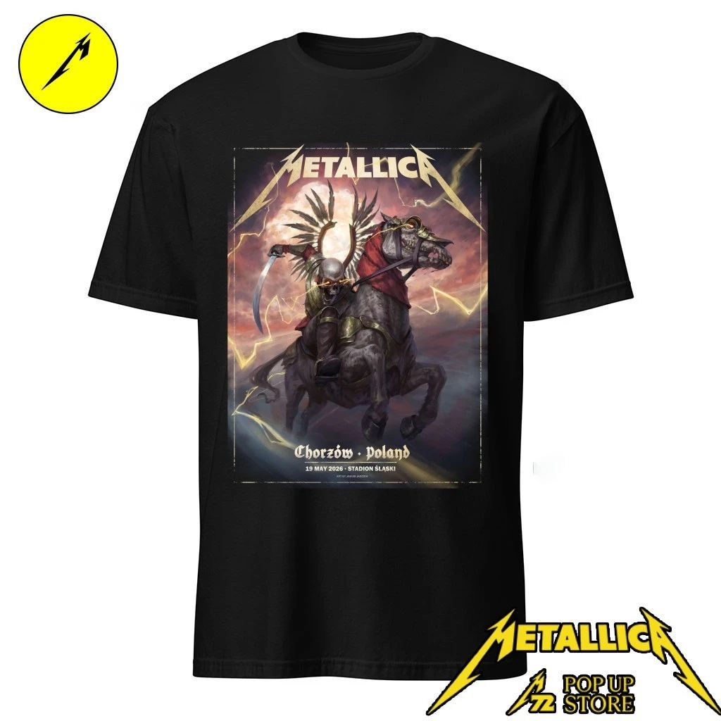 Metallica Chorzów 2026 Limited-Edition Art Poster Shirt