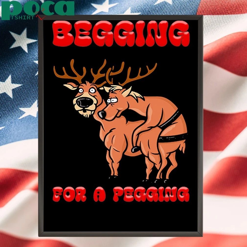 Begging For A Pegging Christmas Shirt
