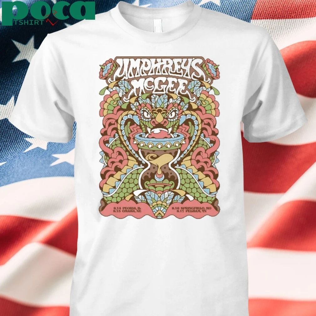 Umphrey’s McGee Midwestern Rock Shows August 2025 Shirt