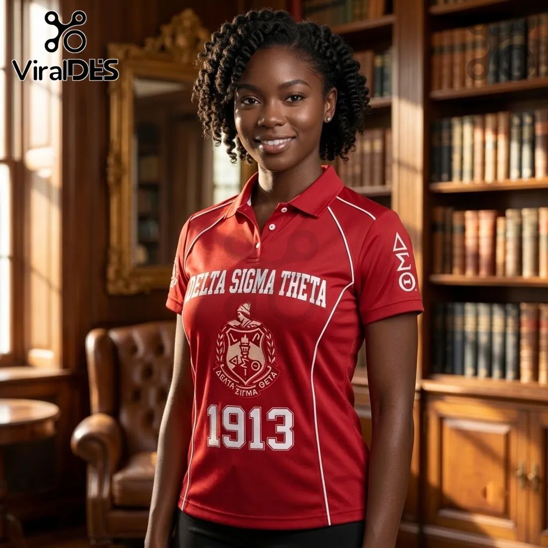 Delta Sigma Theta Red Edition Polo Shirt