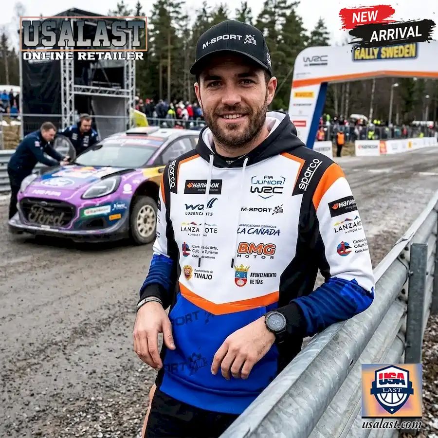 Raúl Hernández WRC3 Racing Apparel Hoodie Shirt