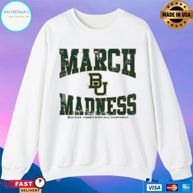 Baylor Bears WBB 2026 March Madness 2026 NCAA Women’s Basketball Championship T-shirts