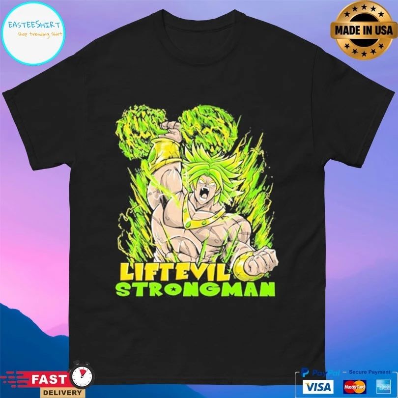Lift Evil Strong Man Dbz T-shirt