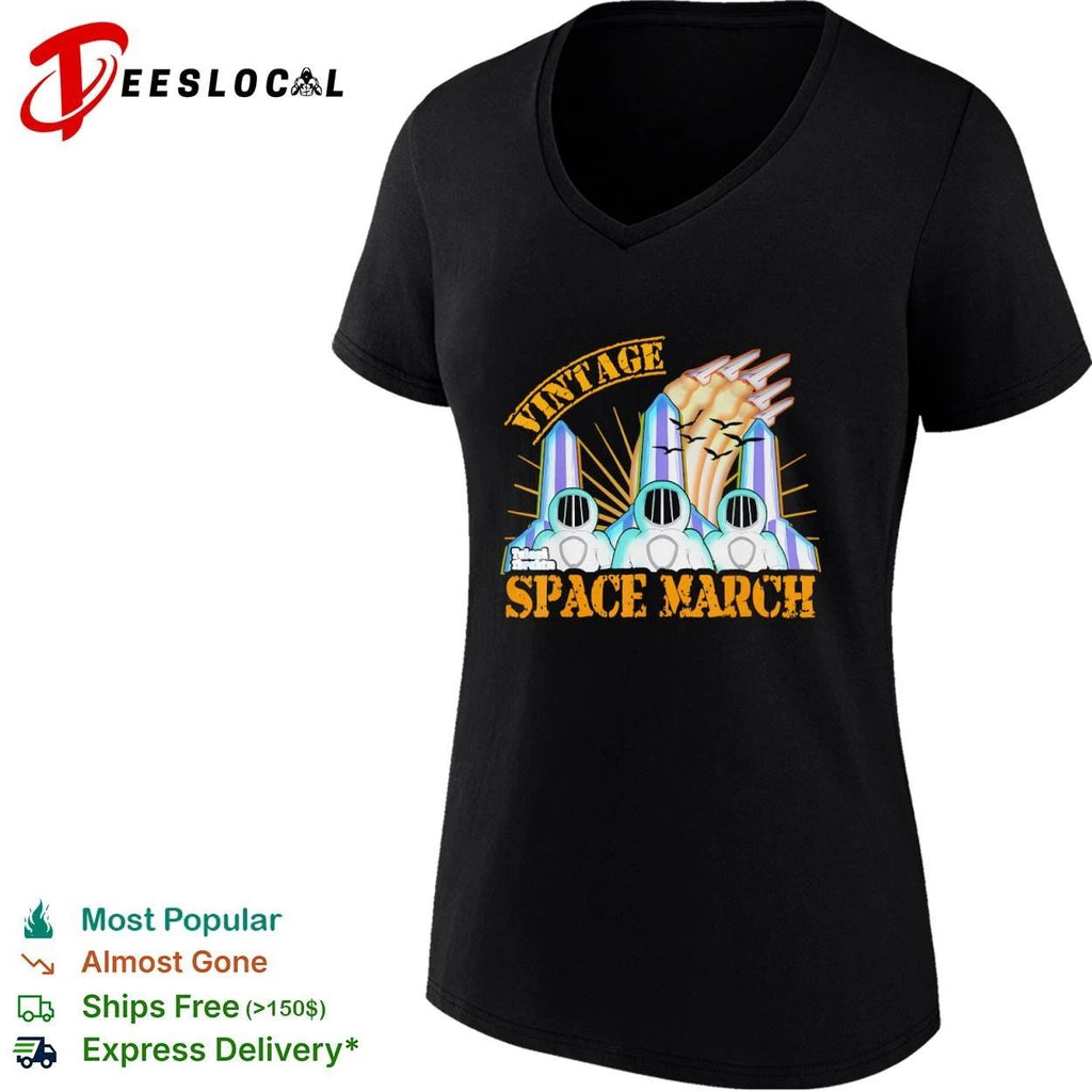 Vintage Space March Astronauts astronaut T-shirt