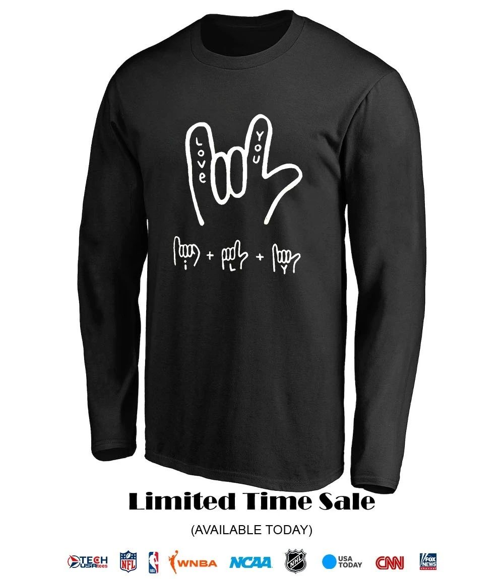 Love you hand shirt