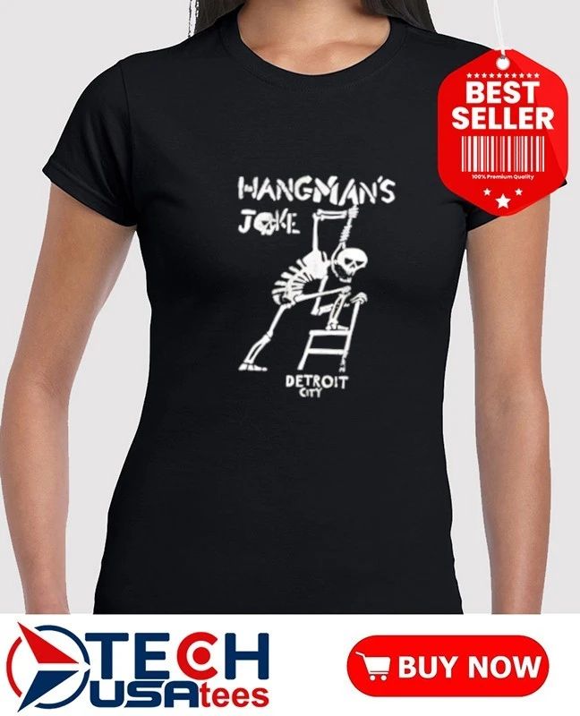 Hangman’s Joke Detroit City skeleton shirt
