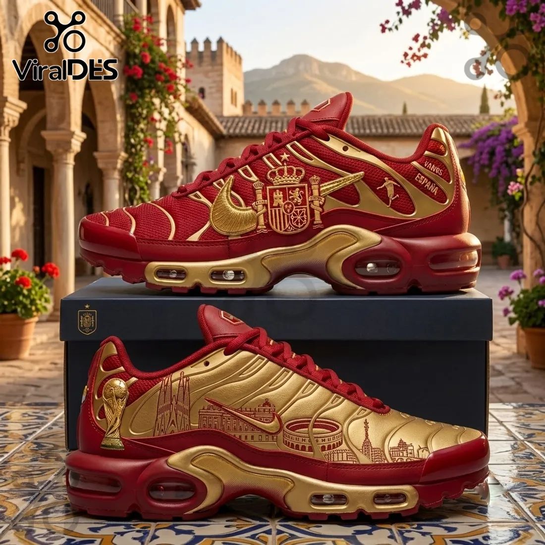 Spain National Team World Cup Air Max Plus Shoes