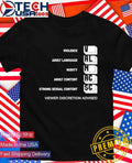Viewer discretion advised shirt