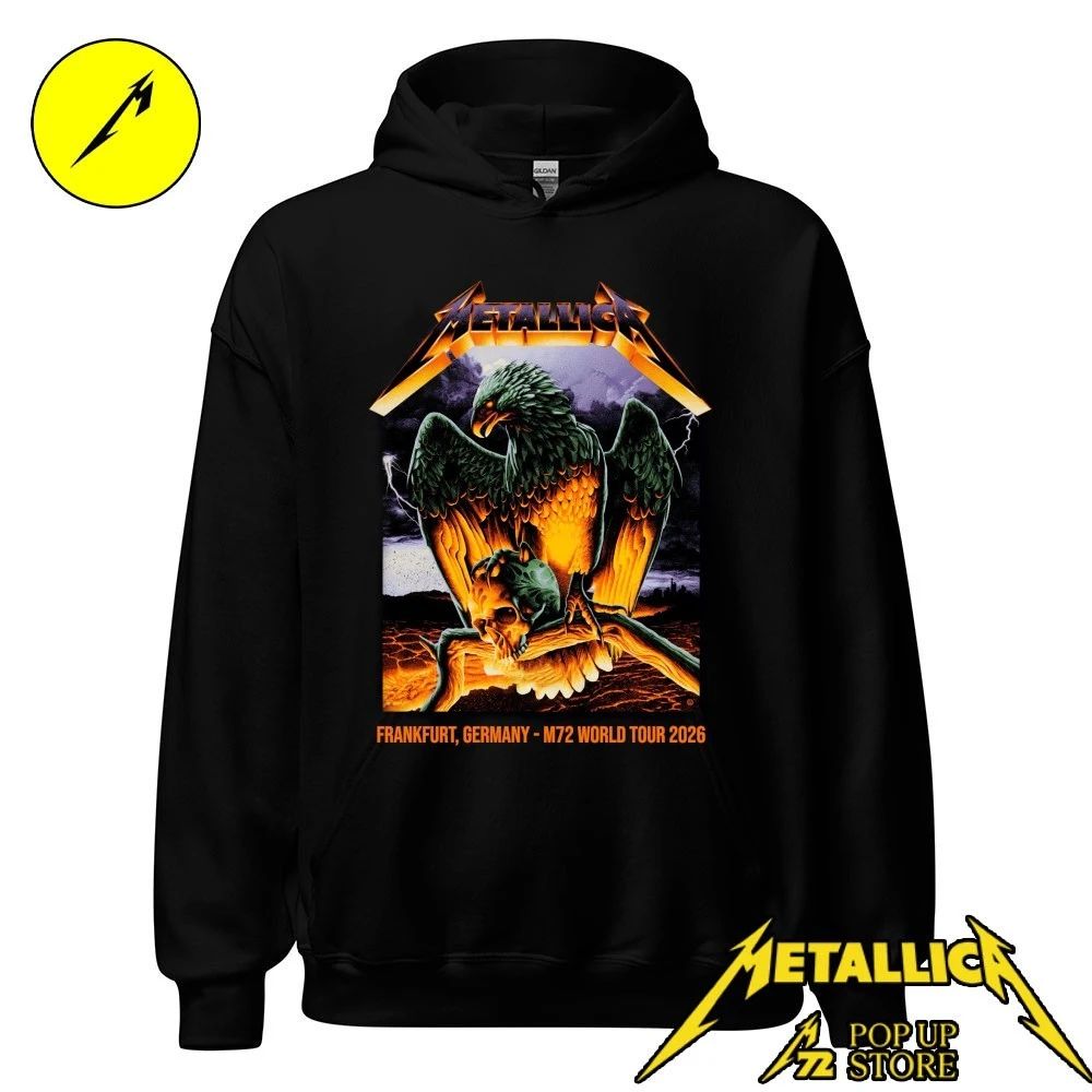 Metallica M72 Frankfurt Night 2 The Eagle T-Shirt – Deutsche Bank Park, Germany – May 24, 2026