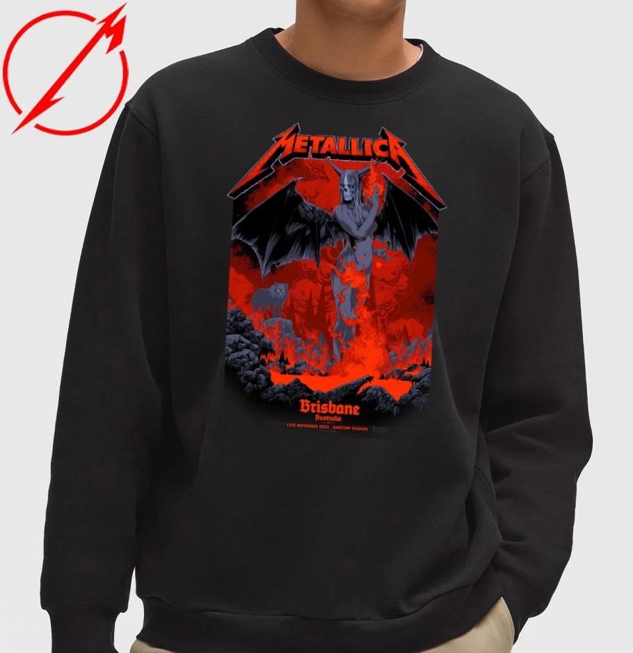 Metallica M72 Brisbane Australia Pop Up Shop Limited T-Shirt