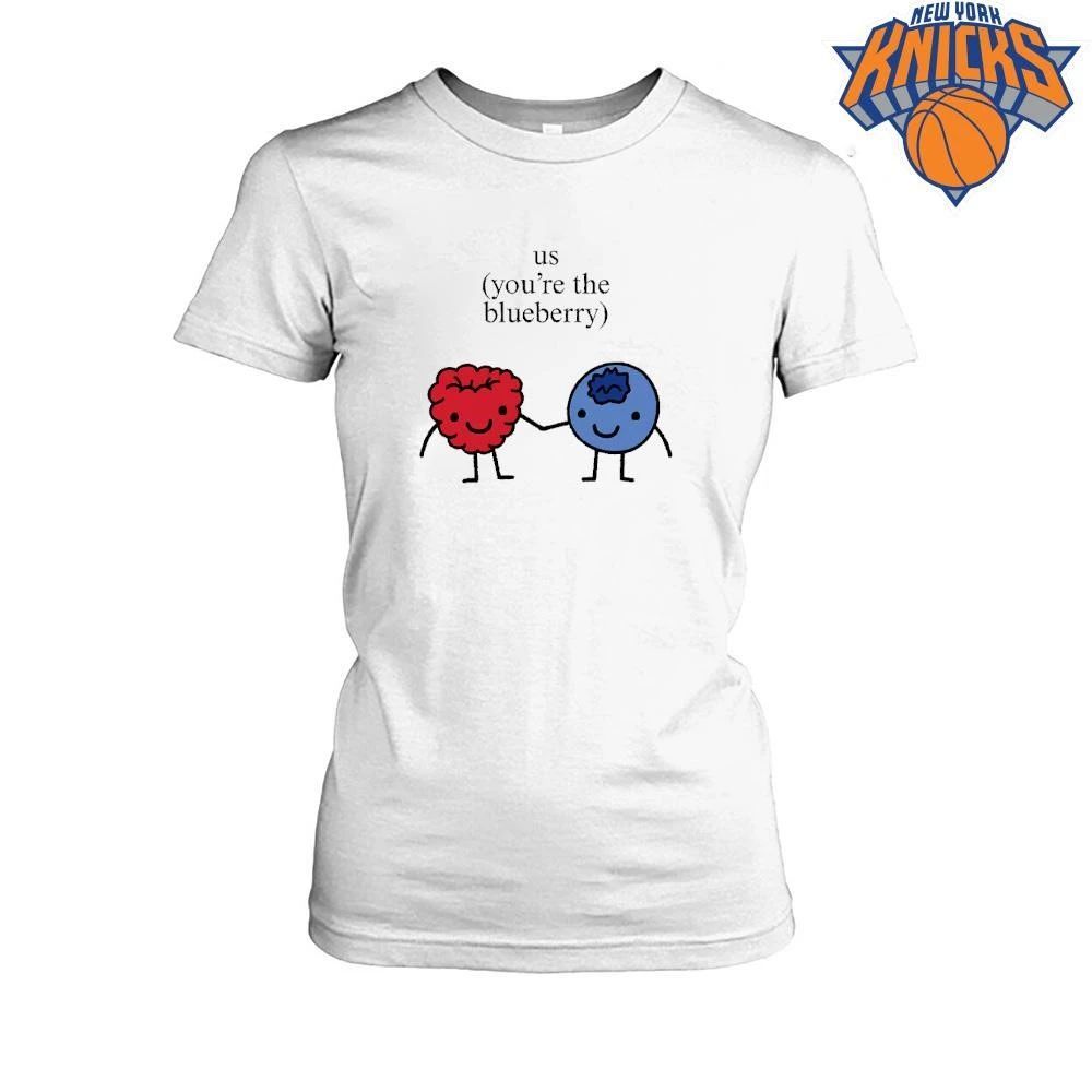 Us You Are The Blueberry Cute Matching Couple Raspberry Meme Graphic shirt