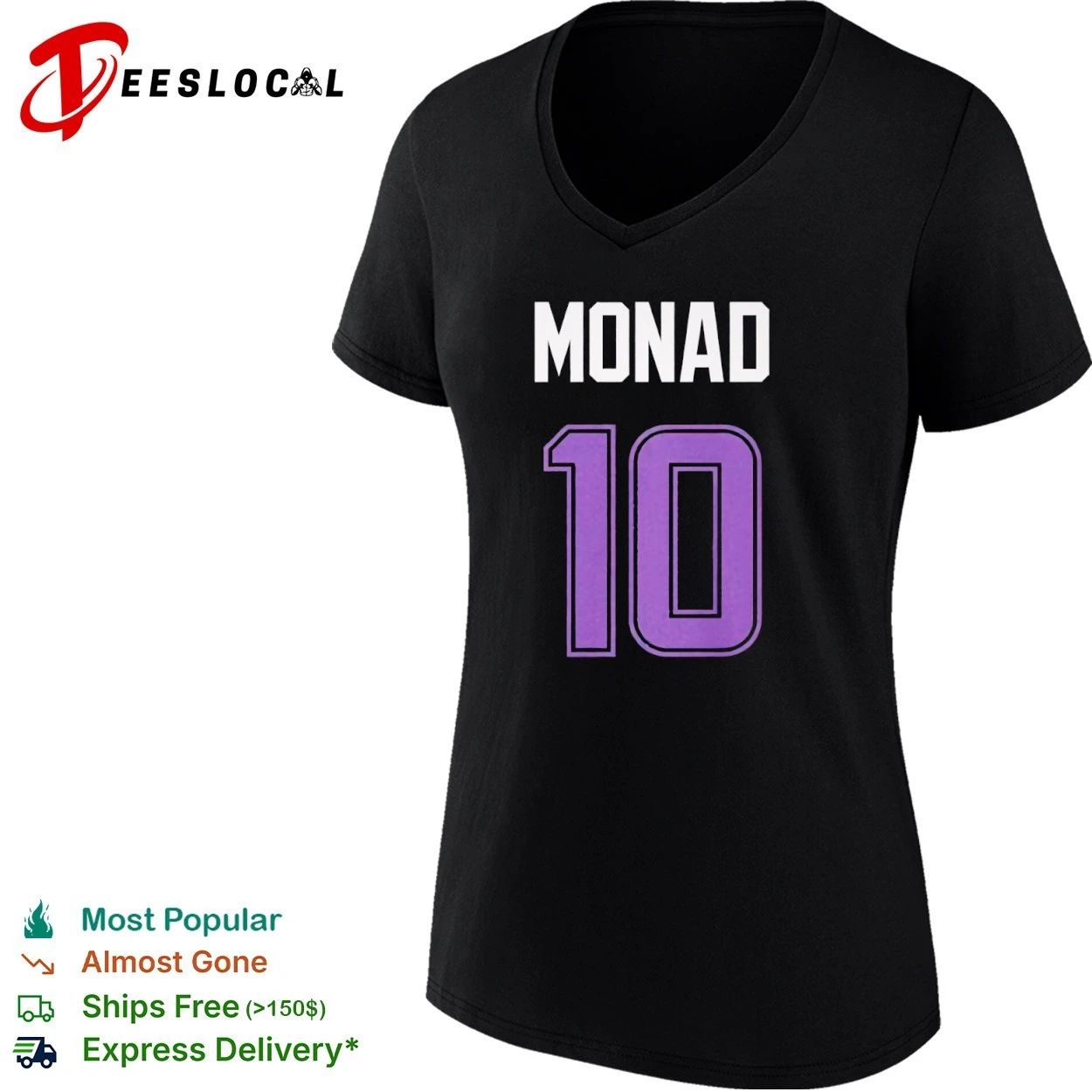 Monad 10 Jersey Style T-shirt