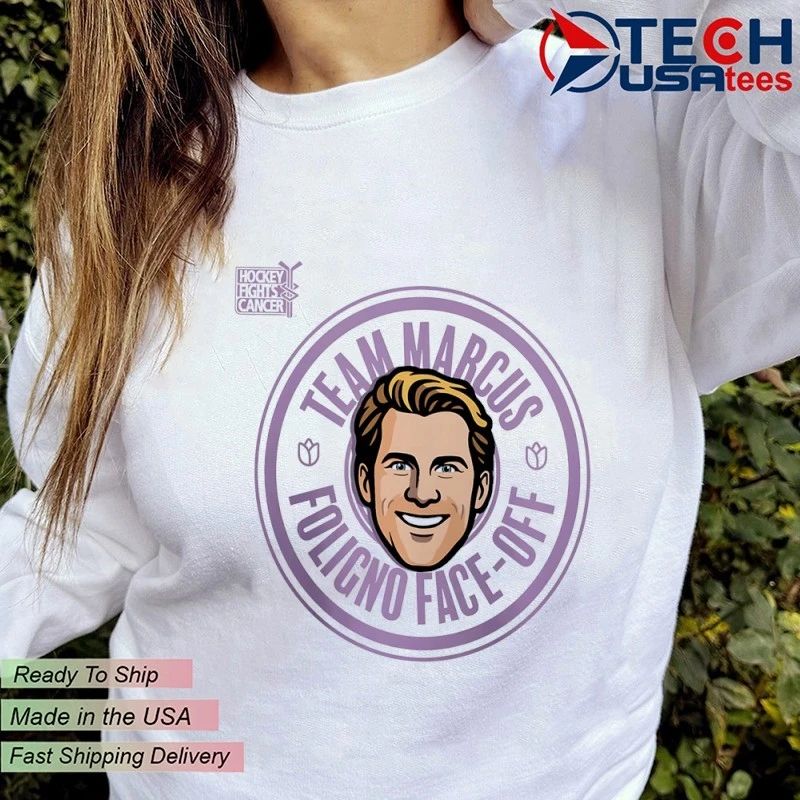 Team Marcus Foligno face-off shirt