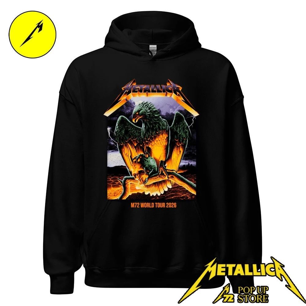Metallica M72 Frankfurt Eagle Skull Limited Edition Shirt – May 24 at Deutsche Bank Park, Germany