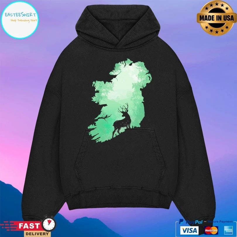 Emerald Isle Silhouette Deer T-shirts