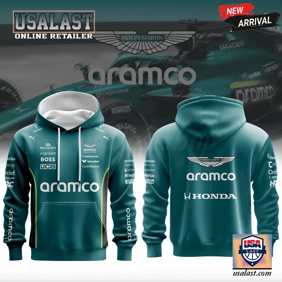 Aston Martin Aramco F1 Racing Team 2026 Hoodie Jersey