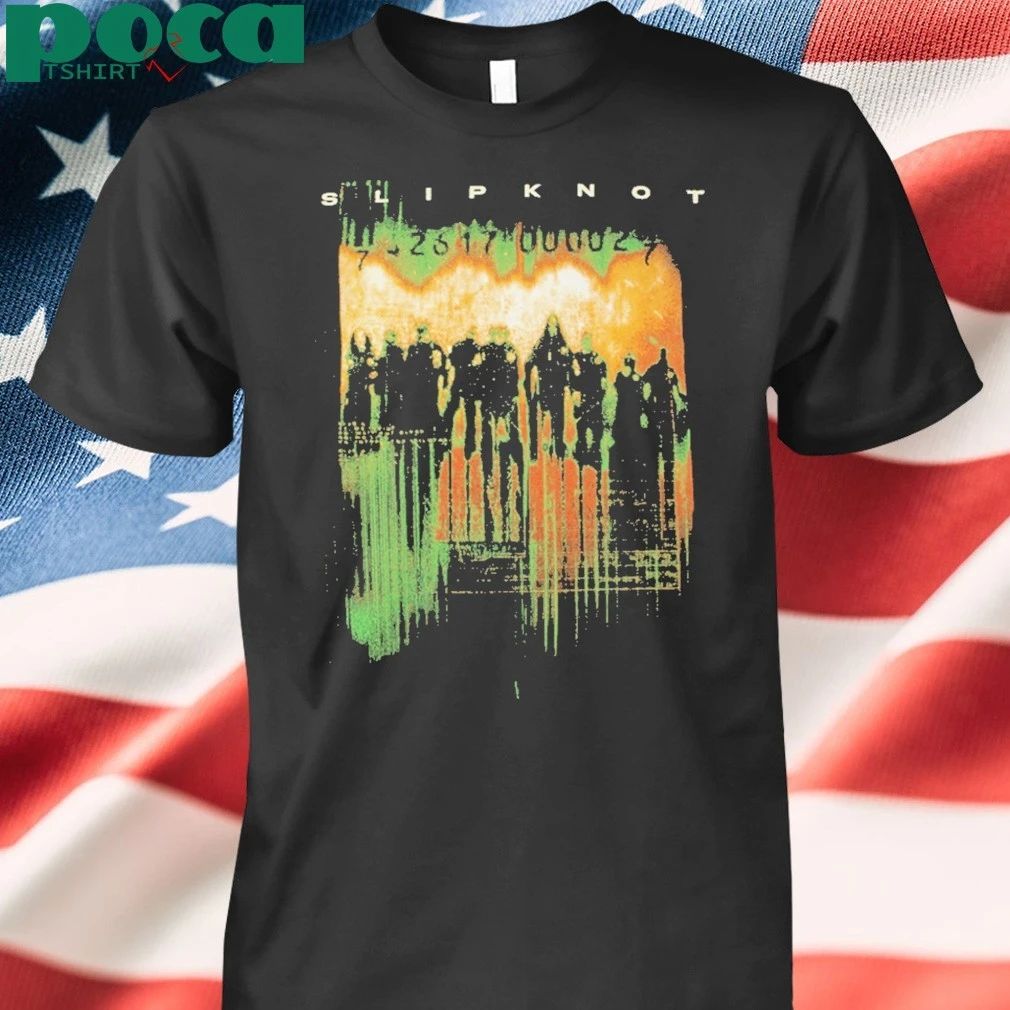 Slipknot 1999 Self Titled Era With Tribal S T-Shirt