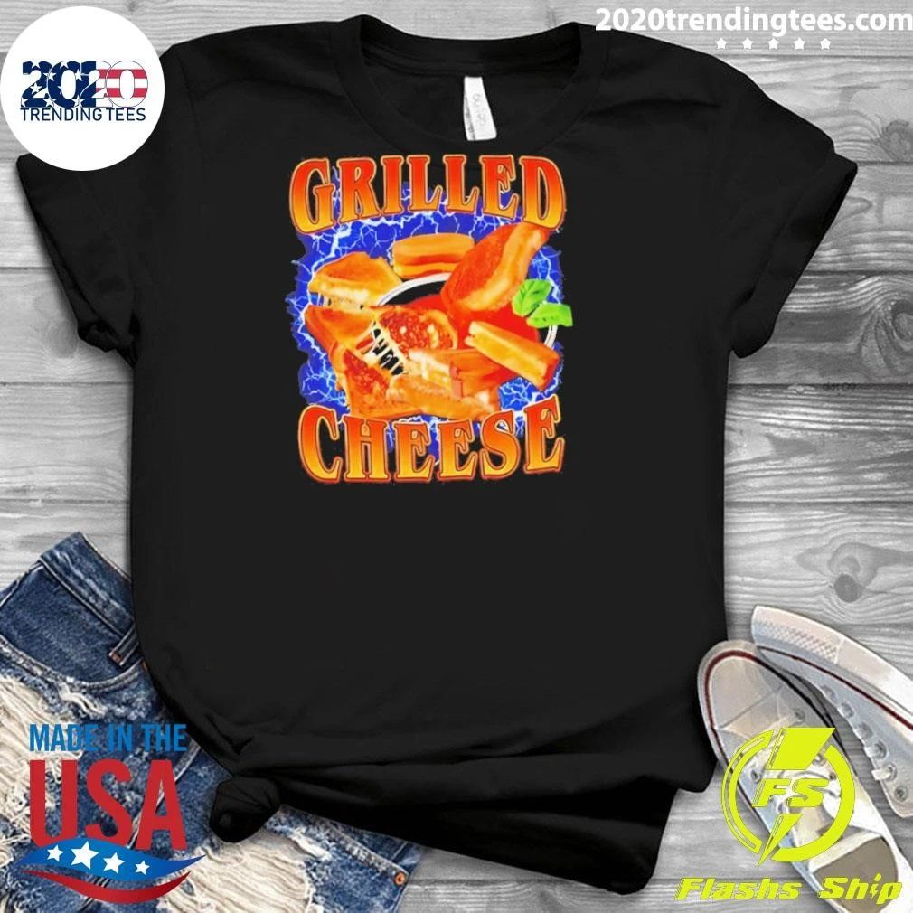 Grilled Cheese Lightning 90s Bootleg Shirt