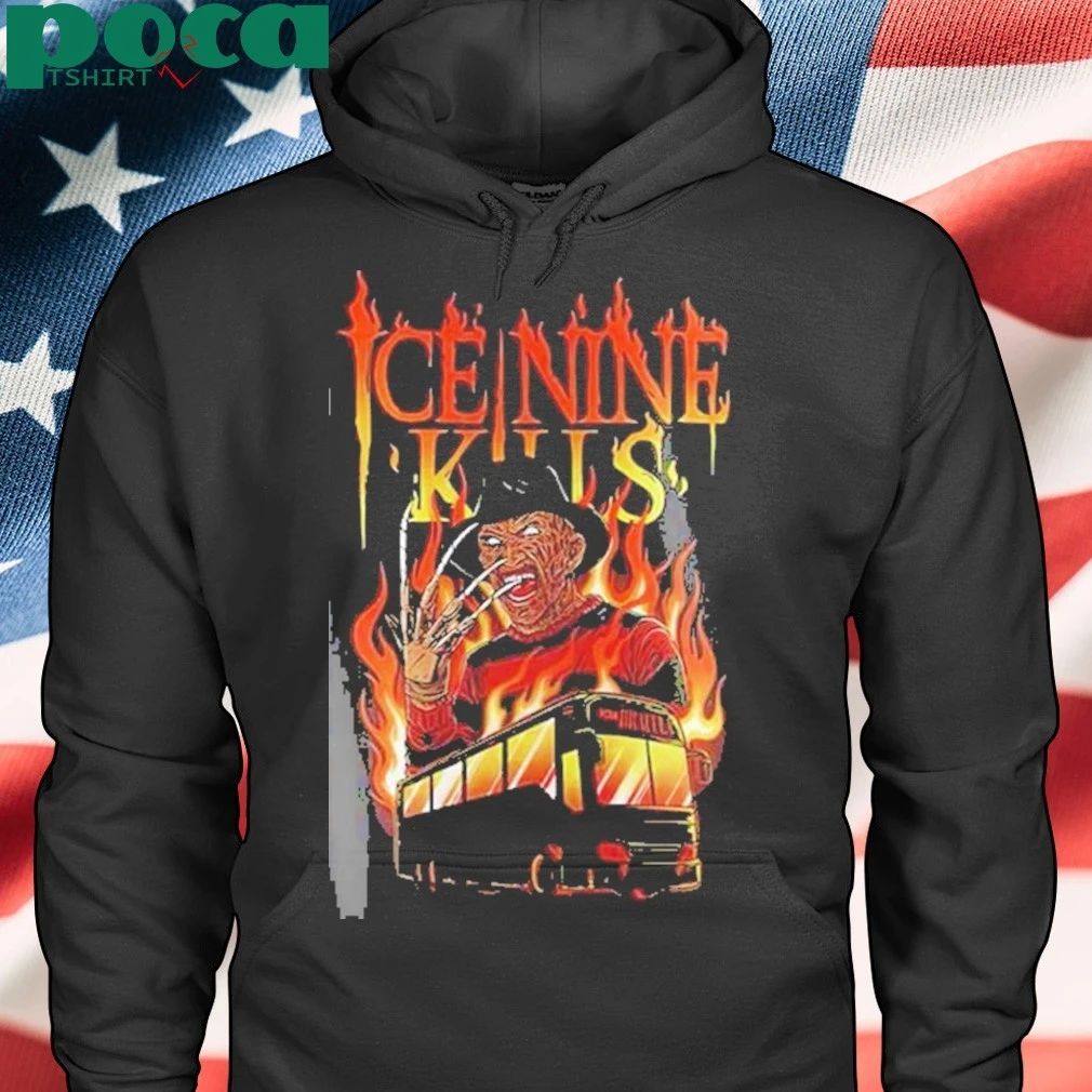 Boston Red Sox Ice Nine Kills Tour 2025 Freddy Krueger Baseball Jersey T-shirt