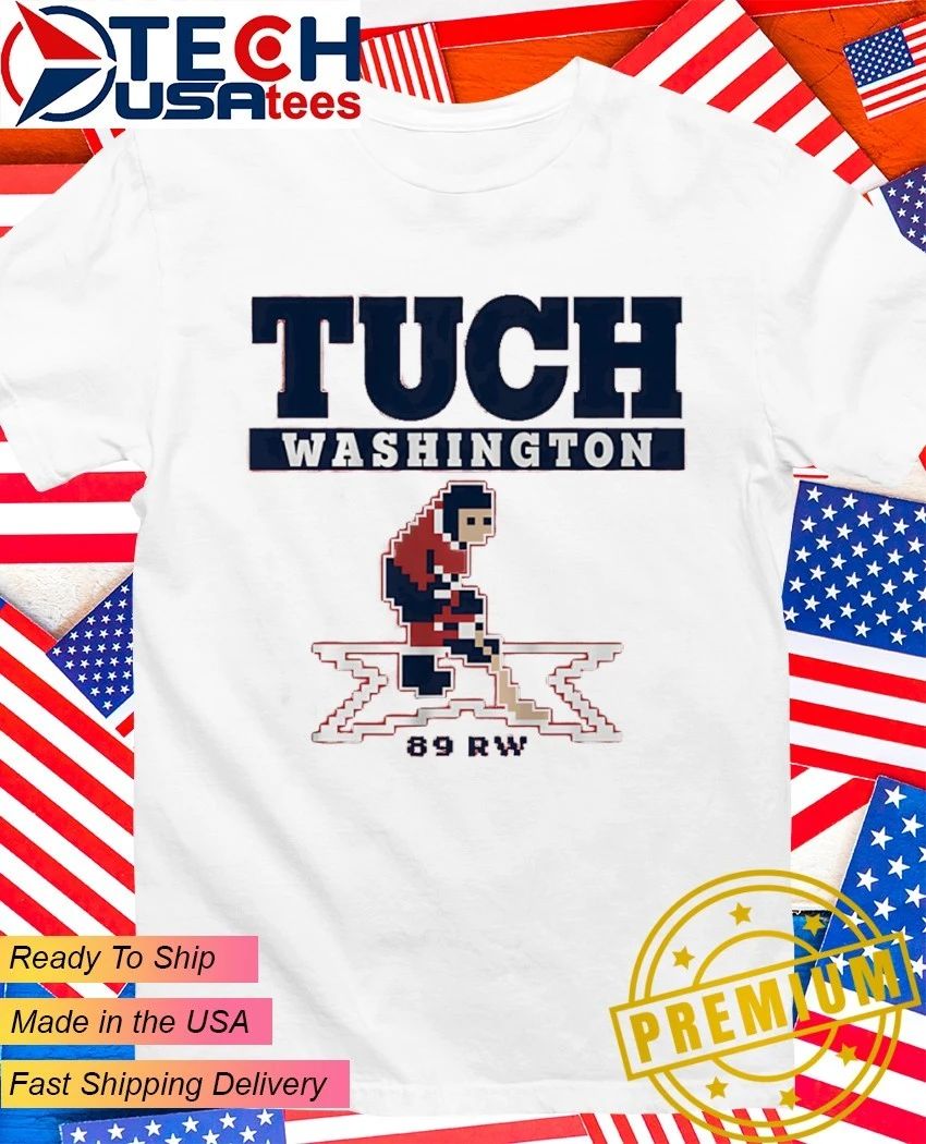 Alex Tuch Washington Capitals Hockey 89RW pixel shirt