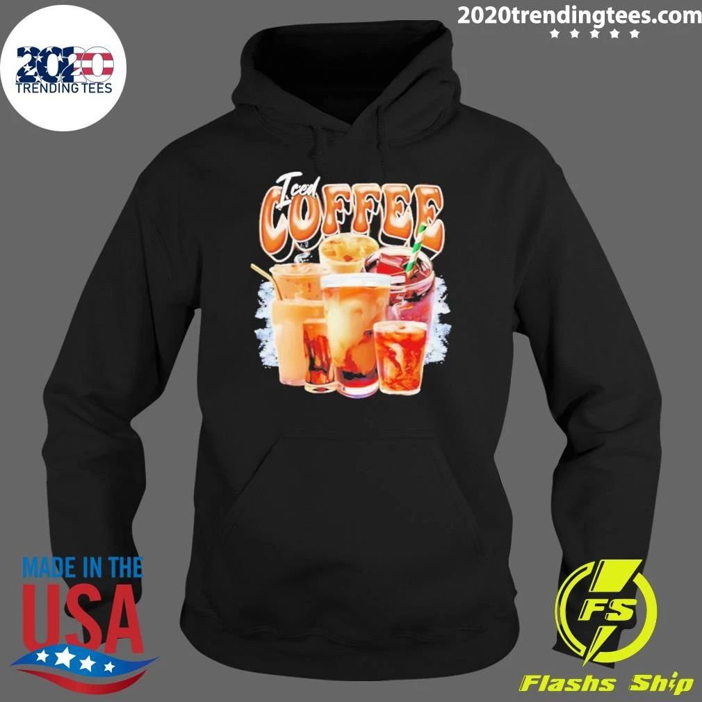 Iced Coffee Collage Bootleg Graphic Shirt