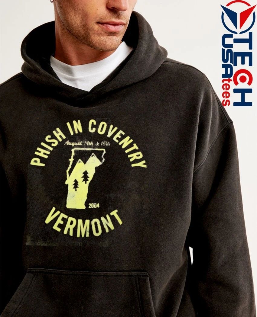 Phish in Coventry Vermont August 2004 vintage shirt