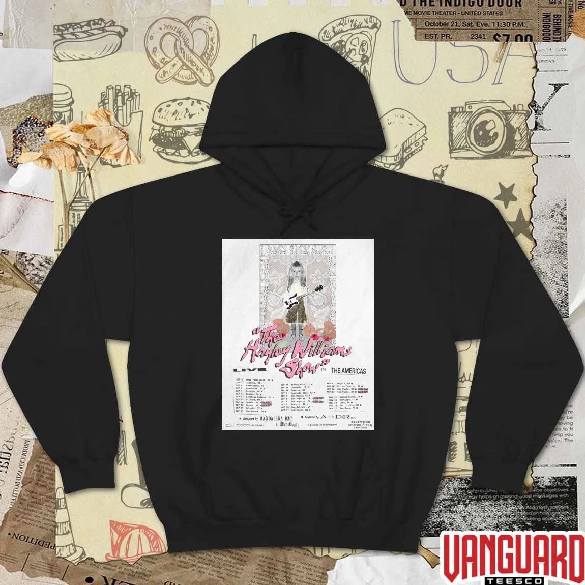 The Hayley Williams Show 2026 North and Latin America Poster t-shirt