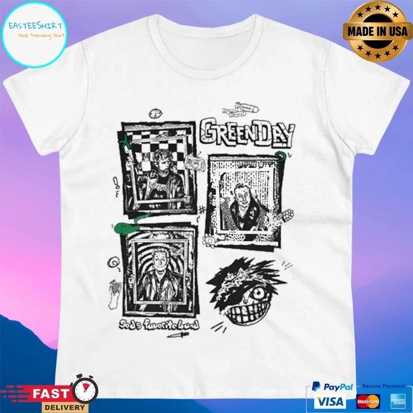 Green Day God’s Favorite Band T-shirts