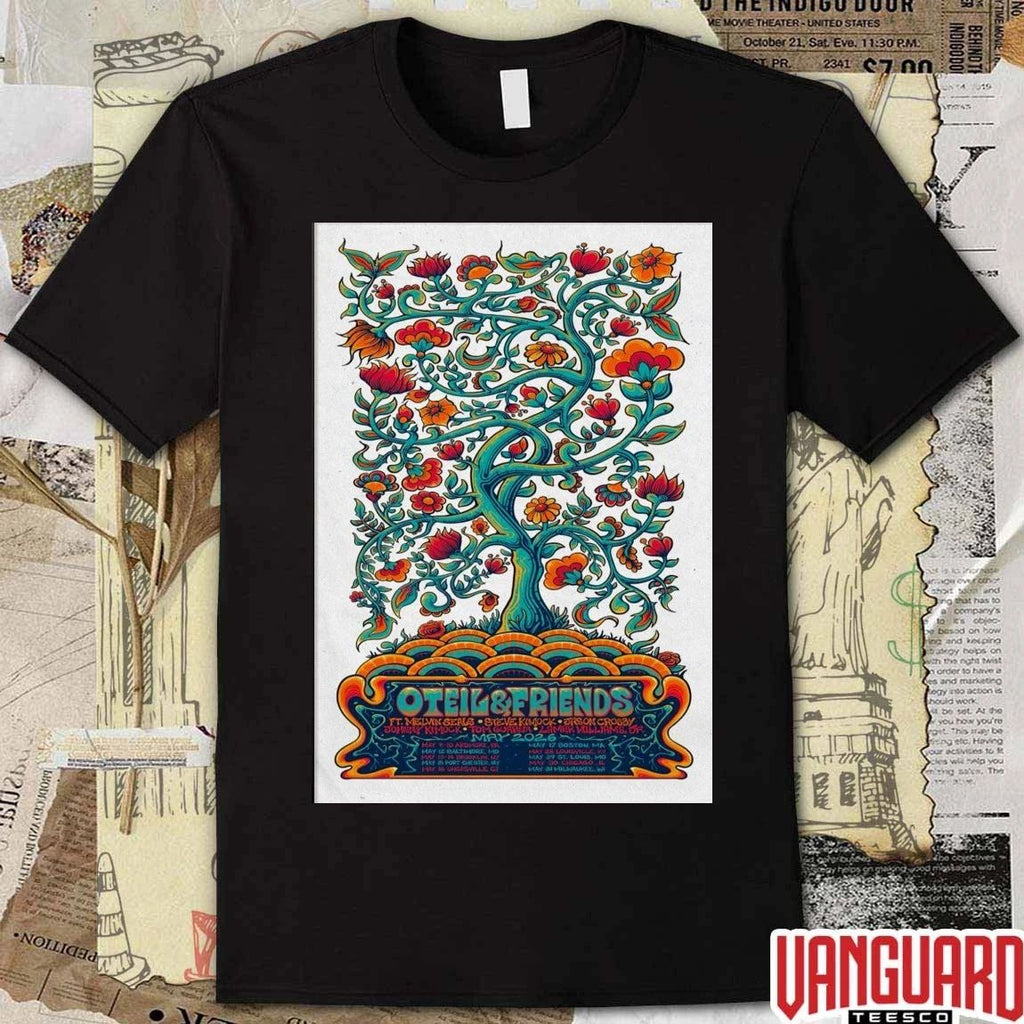 Oteil And Friends Pop-Up Shop Now May 2026 Tour Poster t-shirt