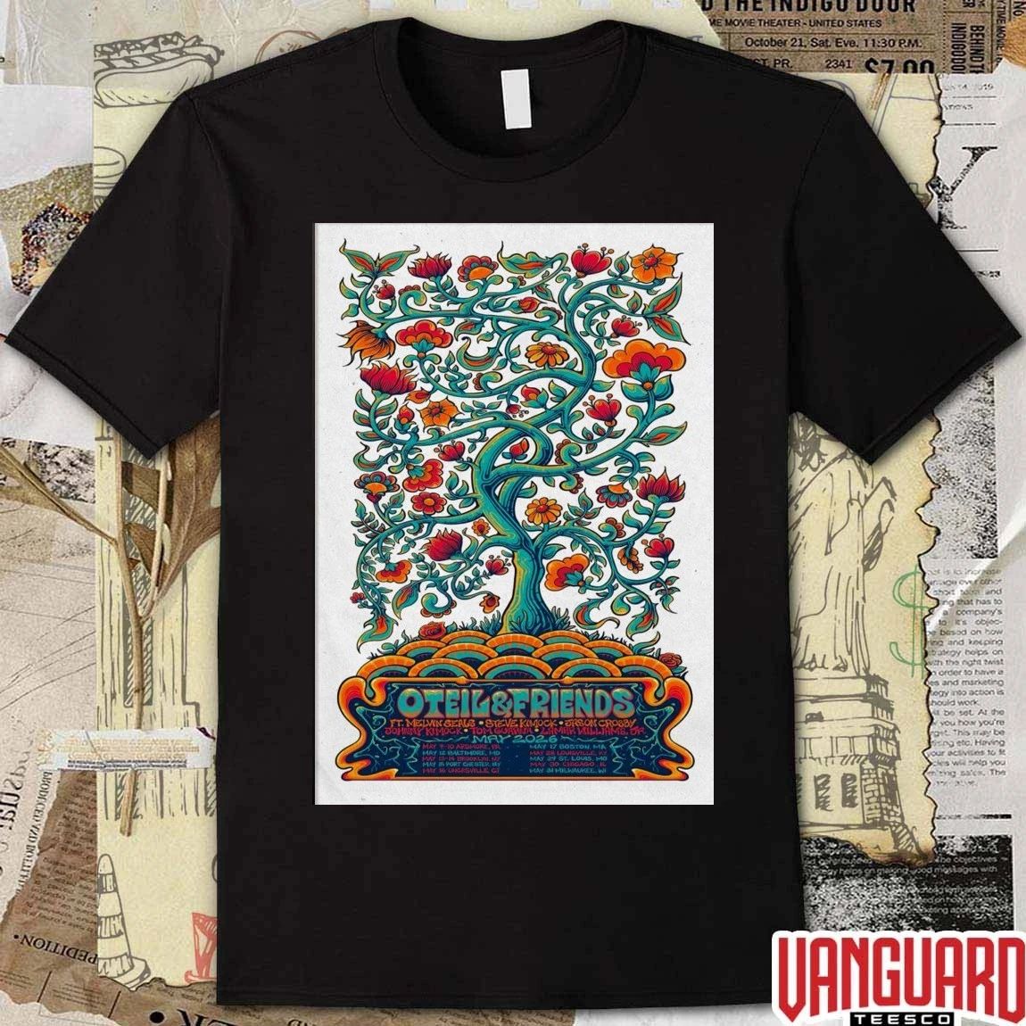 Oteil And Friends Pop-Up Shop Now May 2026 Tour Poster t-shirt