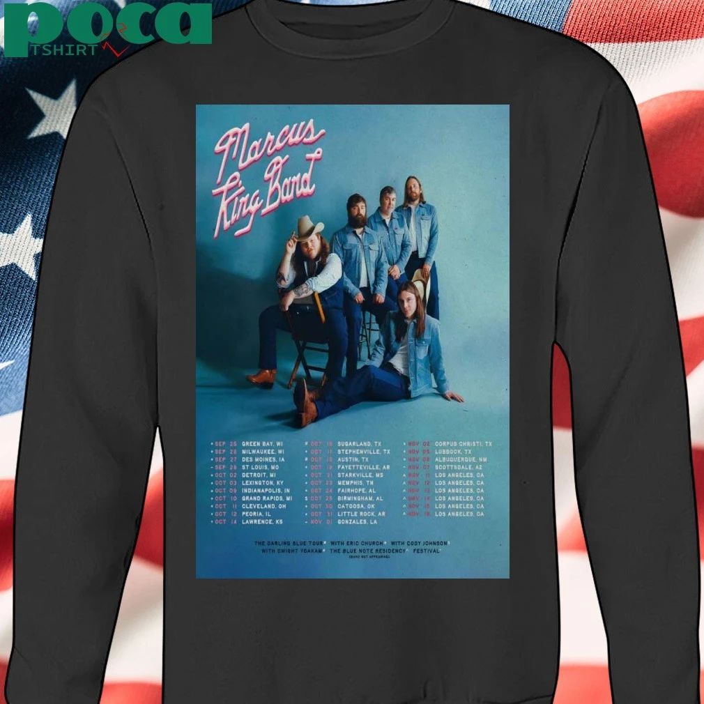 Marcus King Fall Tour 2025 Poster T-shirt