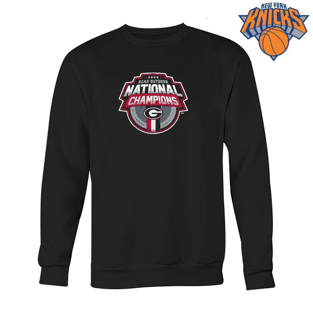 Georgia Bulldogs 2026 NCAA Women’s Outdoor Track & Field National Champions Shirt