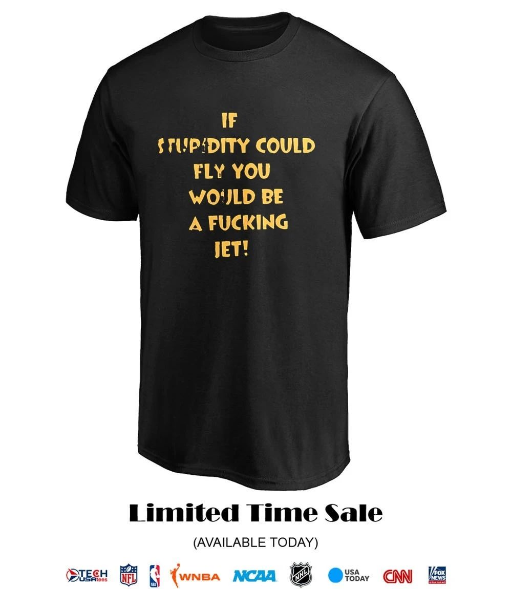 If stupidity could fly you would be a fcking jet shirt