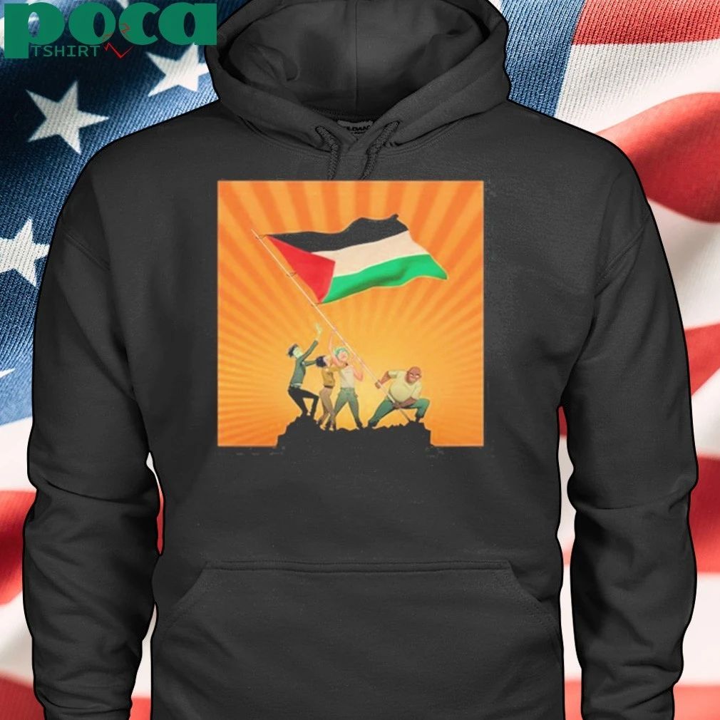 Damon Albarn Palestinian Sunrise By Gorillaz shirt