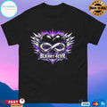 Blk Hrt 4Ever Heart T-shirts