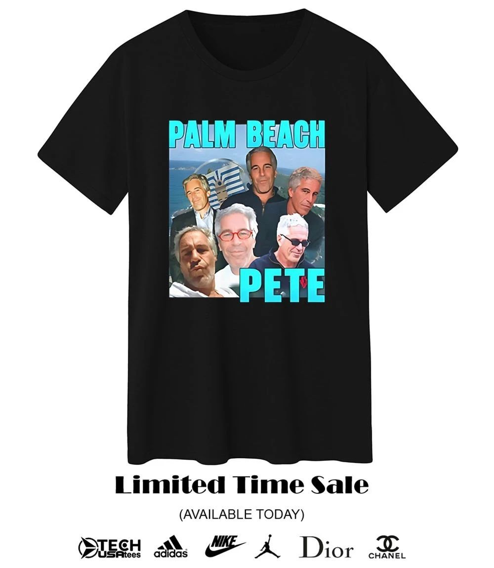 Palm Beach Pete Jeffrey Epstein meme parody shirt