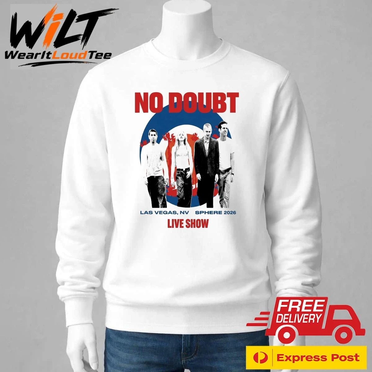No Doubt Live At Sphere Las Vegas 2026 Live Show Shirt