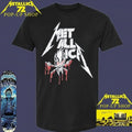 Metallica M72 World Tour Art Bloody Scary Pop-Up Shop T-Shirt