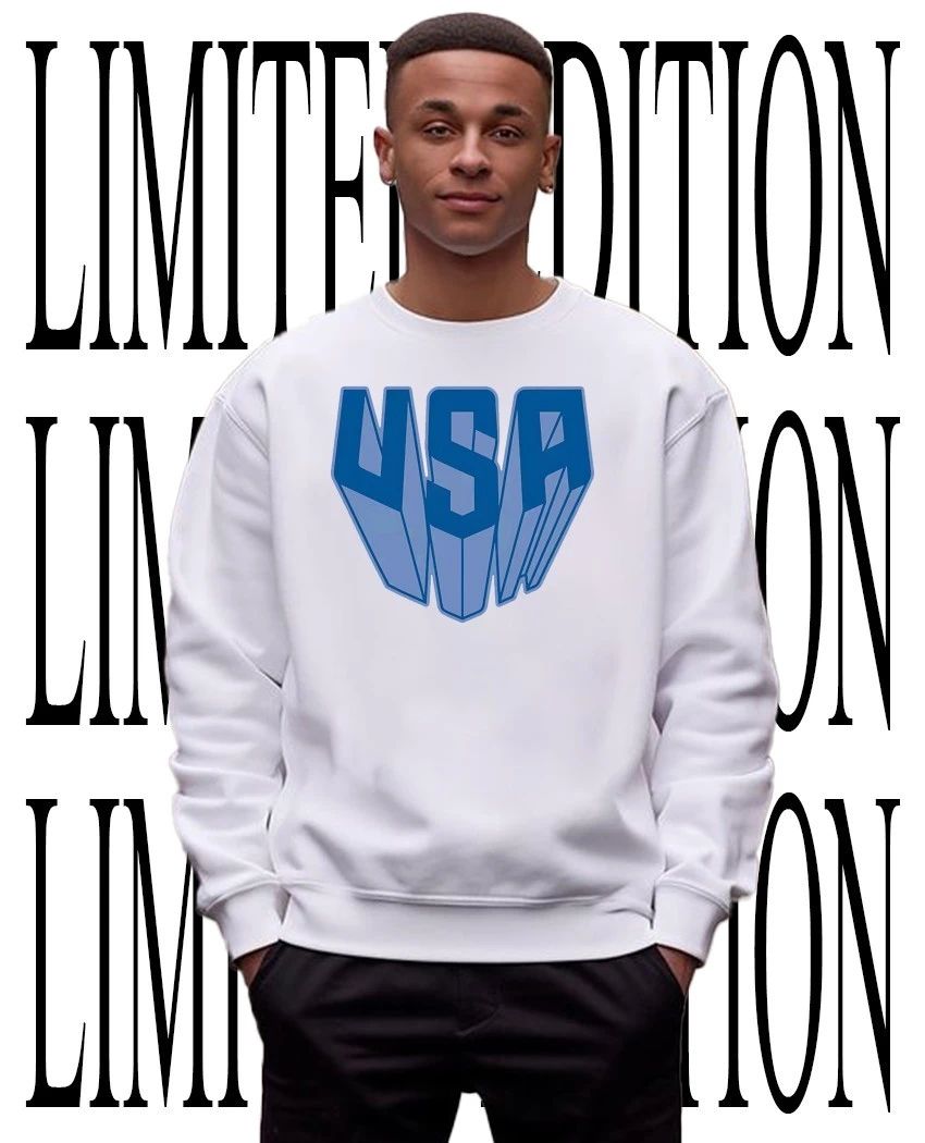 USA Superman Soccer logo shirt