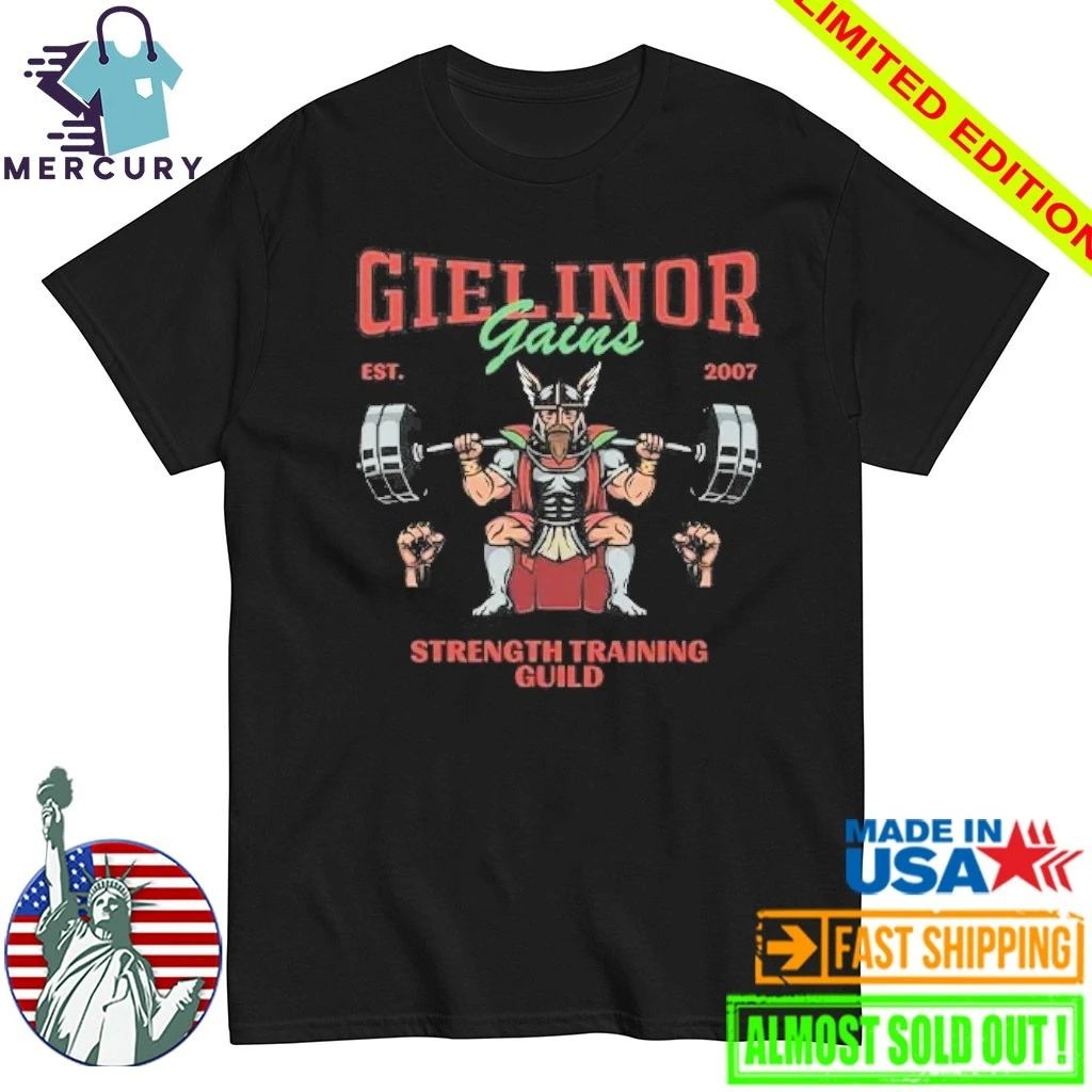 Gielinor Gains Strength Training Guild RuneScape Shirt