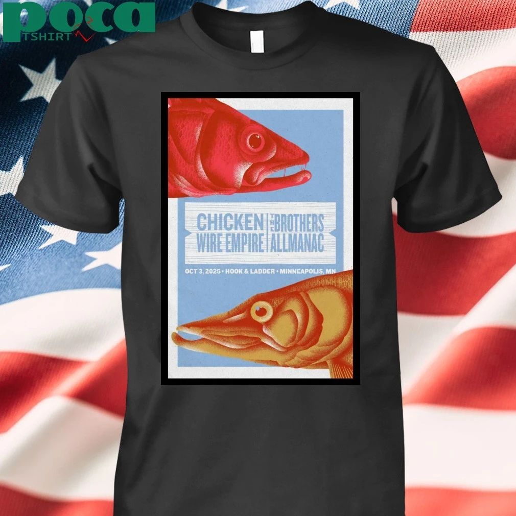 Chicken Wire Empire Tour Minneapolis, Minnesota 2025 Poster Shirt