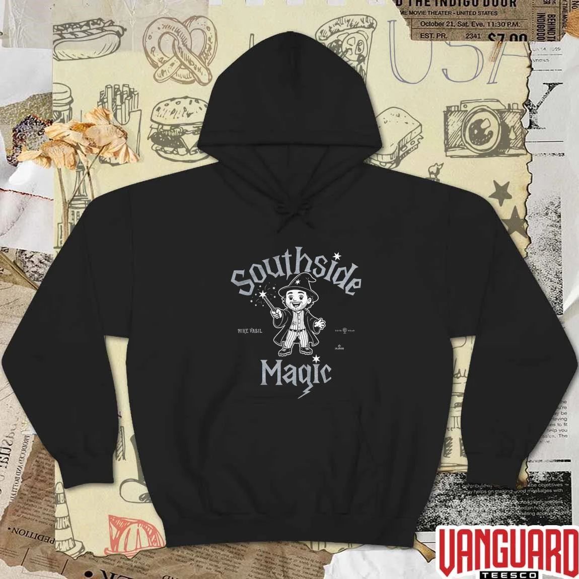Southside Magic Mike Vasil Chicago White Sox MLB Pop Up Shop t-shirt