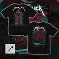 Metallica M72 World Tour European 2026 Cardiff Dragon Graphic T-Shirt